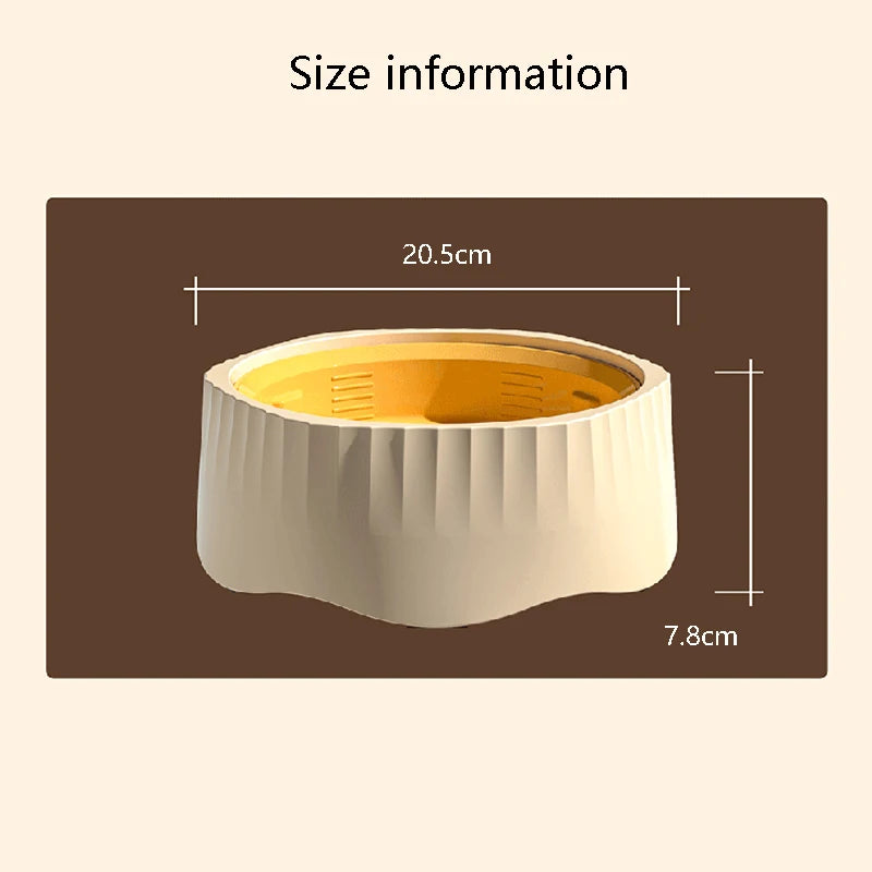 2-in-1 Anti-Schrok Voerbak voor Honden en Katten